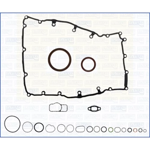 Sada tesnení kľukovej skrine AJUSA 54190100 - obr. 1