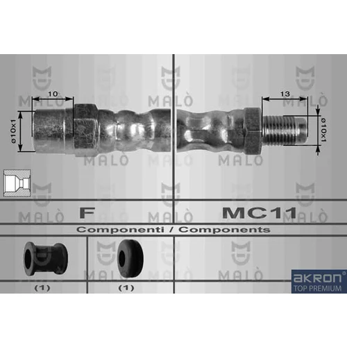 Brzdová hadica AKRON-MALO 8458