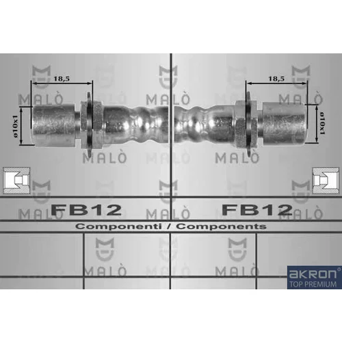 Brzdová hadica AKRON-MALO 8221