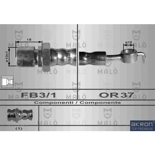 Brzdová hadica AKRON-MALO 80322