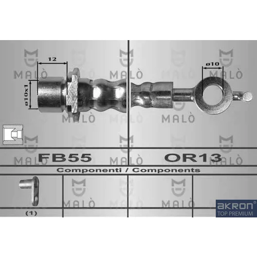 Brzdová hadica AKRON-MALO 80348