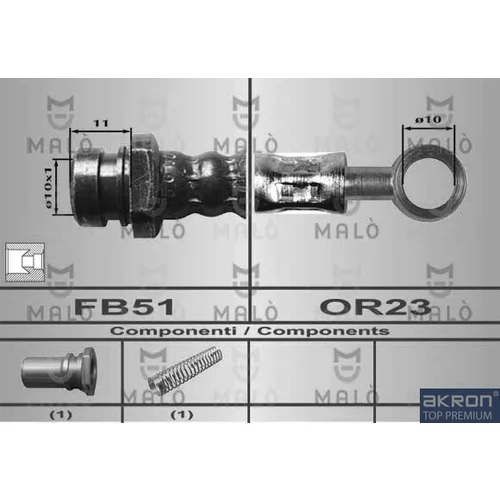 Brzdová hadica AKRON-MALO 80442