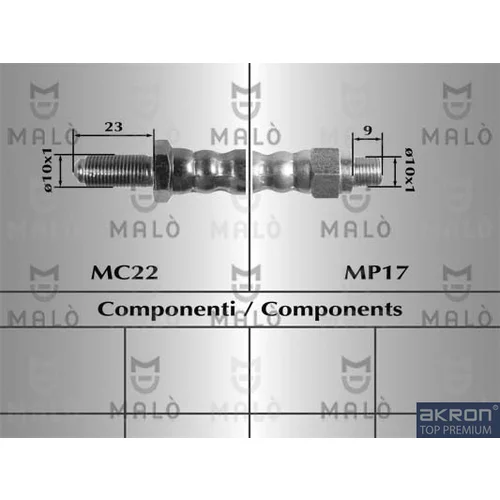 Brzdová hadica AKRON-MALO 8377