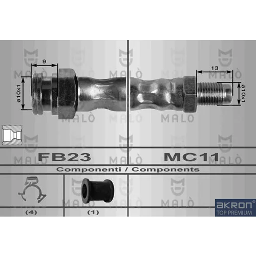 Brzdová hadica AKRON-MALO 8405