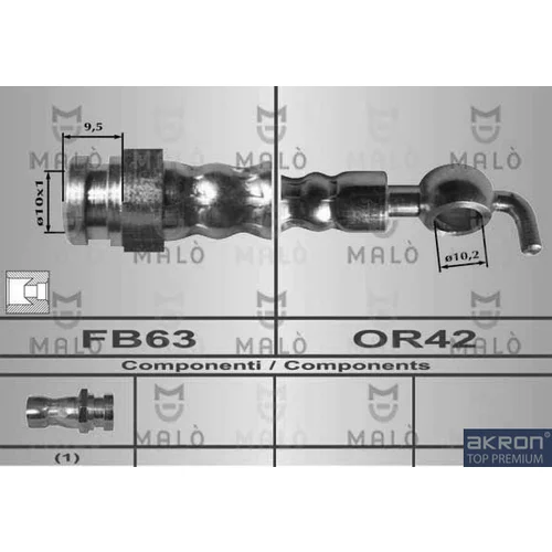 Brzdová hadica AKRON-MALO 80553