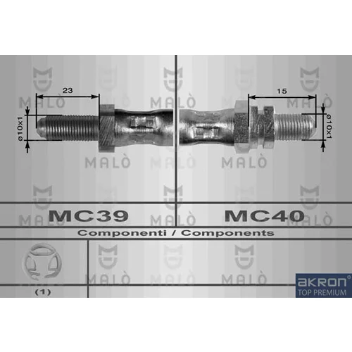 Brzdová hadica AKRON-MALO 8463