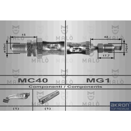 Brzdová hadica AKRON-MALO 8604