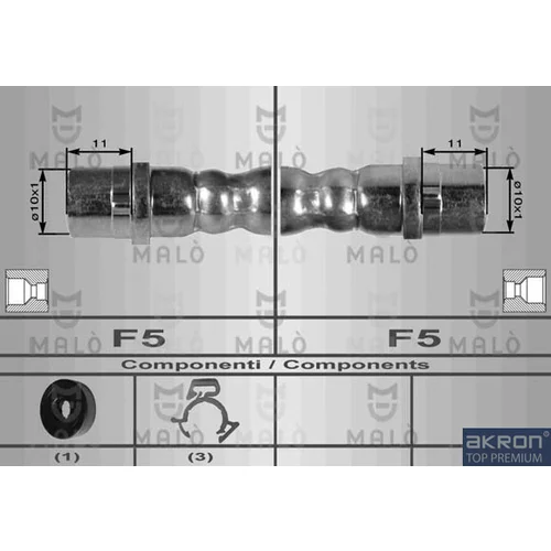 Brzdová hadica AKRON-MALO 8971