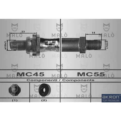 Brzdová hadica AKRON-MALO 80307
