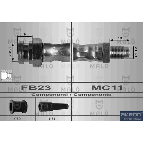 Brzdová hadica AKRON-MALO 8364