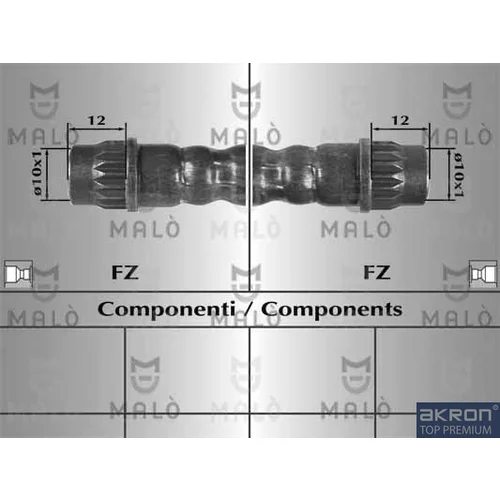 Brzdová hadica AKRON-MALO 80938
