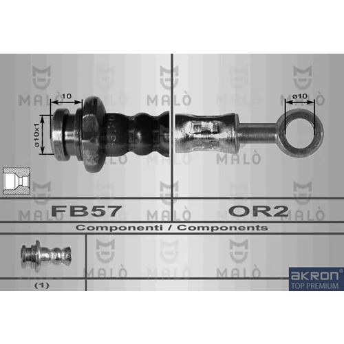 Brzdová hadica AKRON-MALO 80093