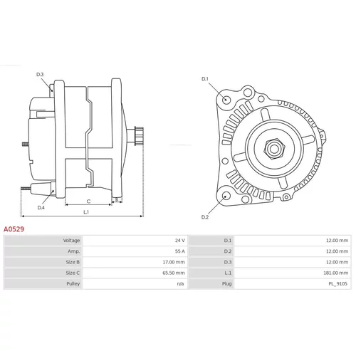 Alternátor AS-PL A0529 - obr. 4