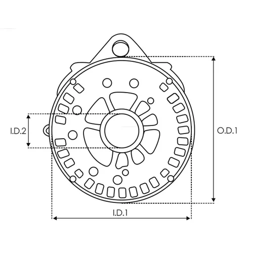 Usmerňovač alternátora AS-PL ARC3059 - obr. 1