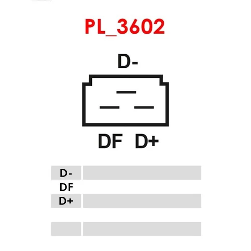 Regulátor alternátora AS-PL ARE0232S - obr. 3