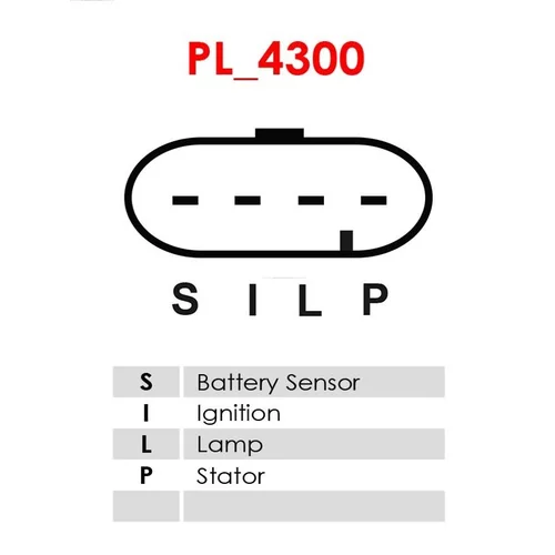 Regulátor alternátora AS-PL ARE1004S - obr. 3