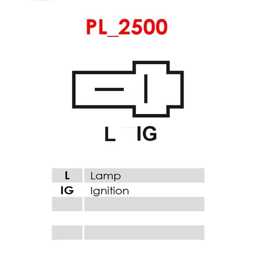 Regulátor alternátora AS-PL ARE9023S - obr. 3