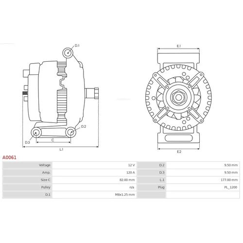 Alternátor A0061 /AS-PL/ - obr. 4