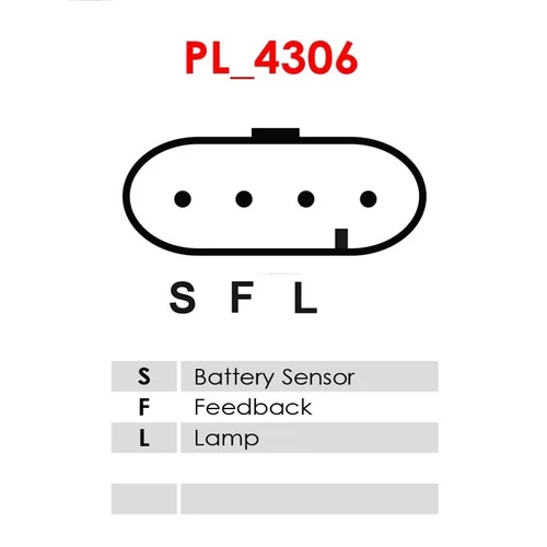 Regulátor alternátora AS-PL ARE0121 - obr. 2