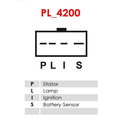 Regulátor alternátora AS-PL ARE1003 - obr. 3