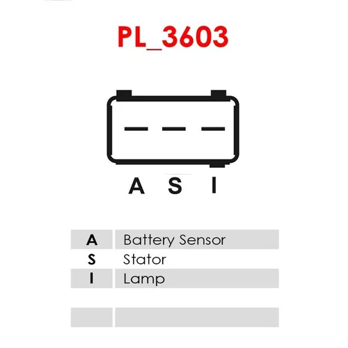 Regulátor alternátora AS-PL ARE9004 - obr. 3