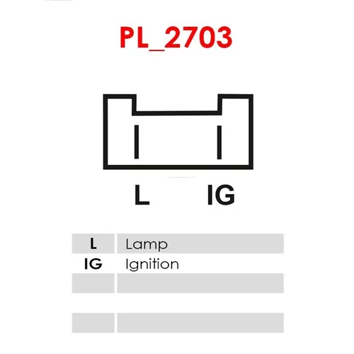 Regulátor alternátora AS-PL ARE3004(VALEO) - obr. 2