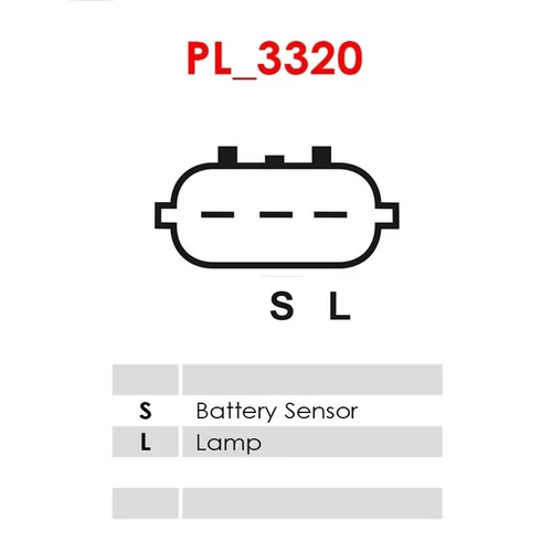 Regulátor alternátora AS-PL ARE5096(MITSUBISHI) - obr. 3