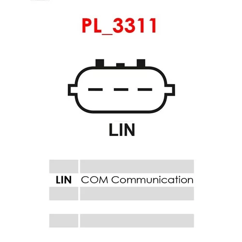 Regulátor alternátora AS-PL ARE6104 - obr. 3