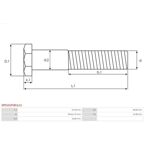 Opravná sada pre štartér AS-PL SP0101P(BULK) - obr. 1