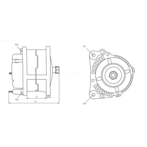 Alternátor AS-PL A0910(BOSCH)PR - obr. 4