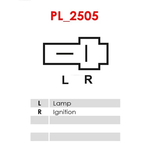 Regulátor alternátora AS-PL ARE5169S - obr. 2