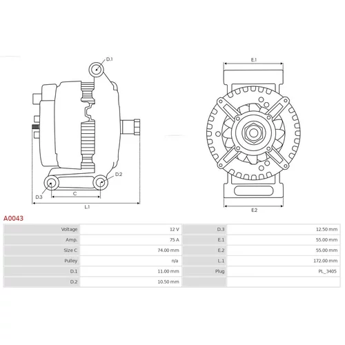 Alternátor A0043 /AS-PL/ - obr. 4