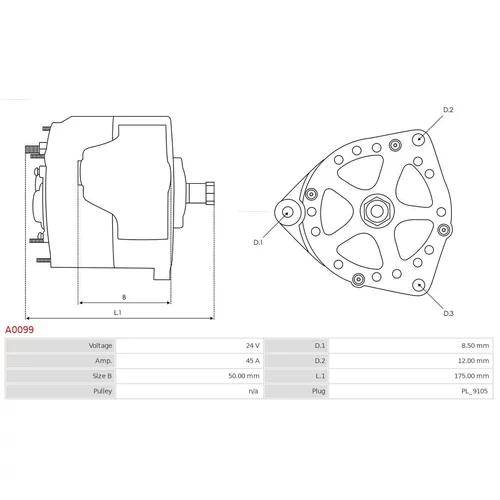 Alternátor AS-PL A0099 - obr. 4