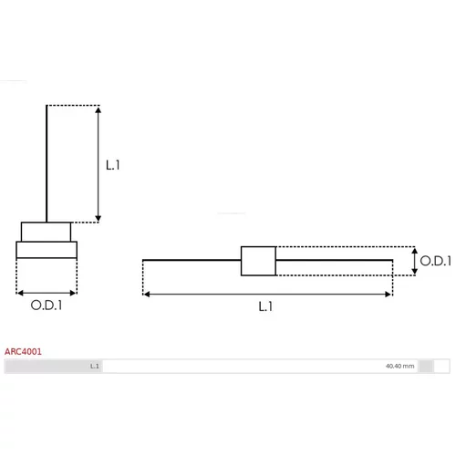 Usmerňovač alternátora AS-PL ARC4001 - obr. 1