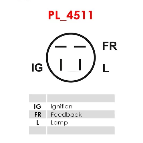 Regulátor alternátora AS-PL ARE6005 - obr. 3