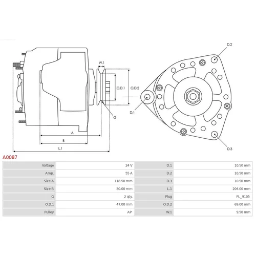 Alternátor AS-PL A0087 - obr. 5