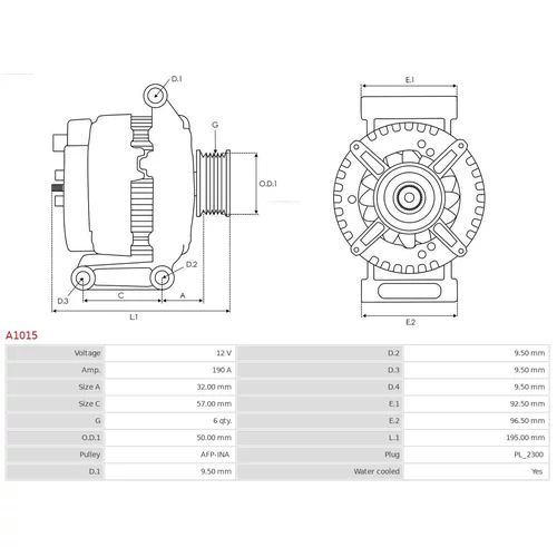 Alternátor AS-PL A1015 - obr. 4