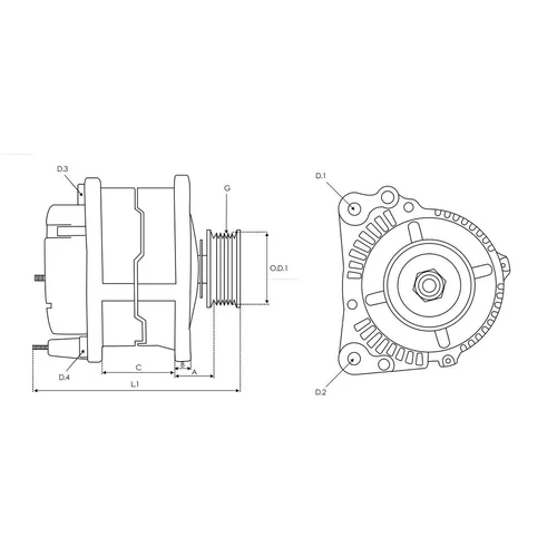 Alternátor AS-PL A9388S - obr. 4