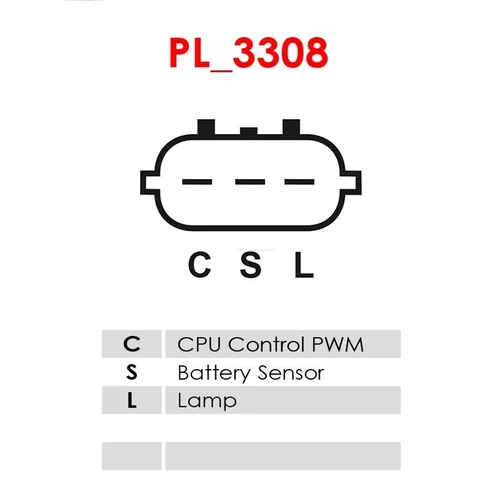 Regulátor alternátora ARE5154S /AS-PL/ - obr. 3