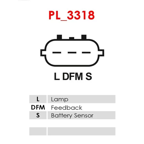 Regulátor alternátora AS-PL ARE9038 - obr. 3