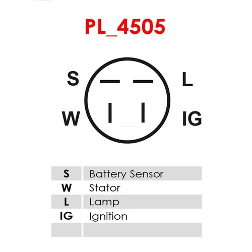 Regulátor alternátora AS-PL ARE2090S - obr. 3