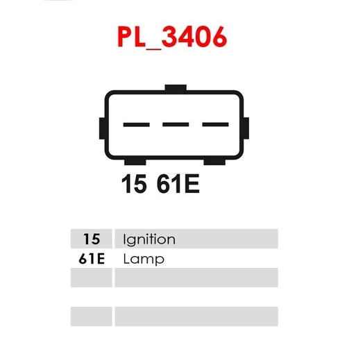 Regulátor alternátora AS-PL ARE3023(VALEO) - obr. 3