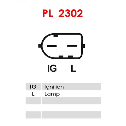 Regulátor alternátora ARE0055 /AS-PL/ - obr. 3