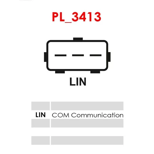 Regulátor alternátora AS-PL ARE6108 - obr. 2