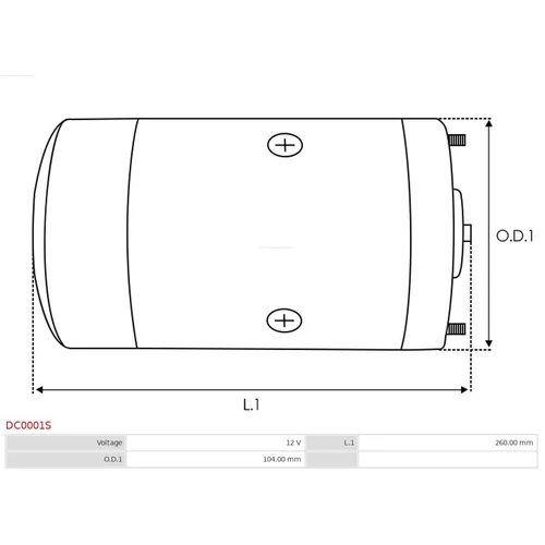 Elektromotor AS-PL DC0001S - obr. 3