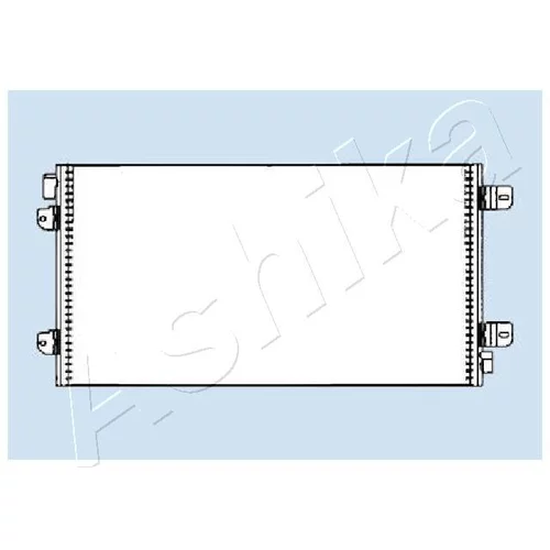 Kondenzátor klimatizácie ASHIKA CND093050