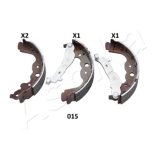 Sada brzdových čeľustí ASHIKA 55-00-015