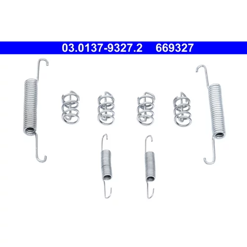 Sada príslušenstva čeľustí parkovacej brzdy ATE 03.0137-9327.2 - obr. 1