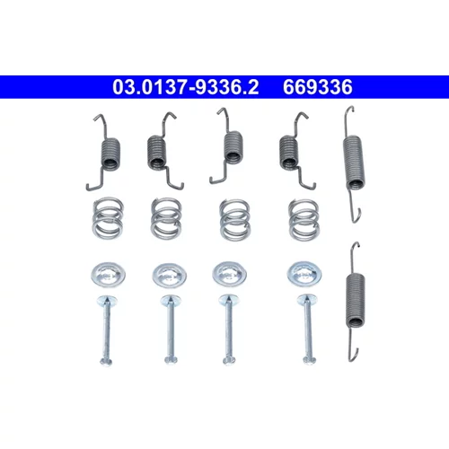 Sada príslušenstva čeľustí parkovacej brzdy ATE 03.0137-9336.2 - obr. 1