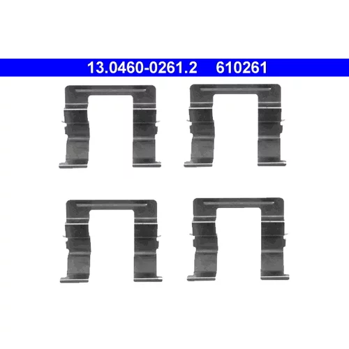 Sada príslušenstva obloženia kotúčovej brzdy ATE 13.0460-0261.2